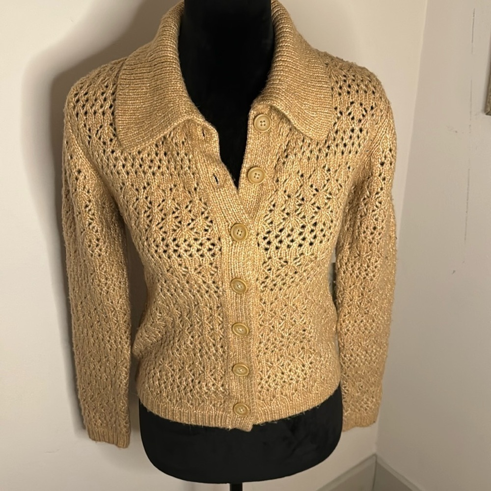 Joie buttoned down sweater cardigan soft knitted Sz‎ XS new
